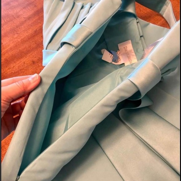 Tea Length Bridesmaids Dress - Size 16 (runs small) by David’s Bridal - Picture 7 of 9